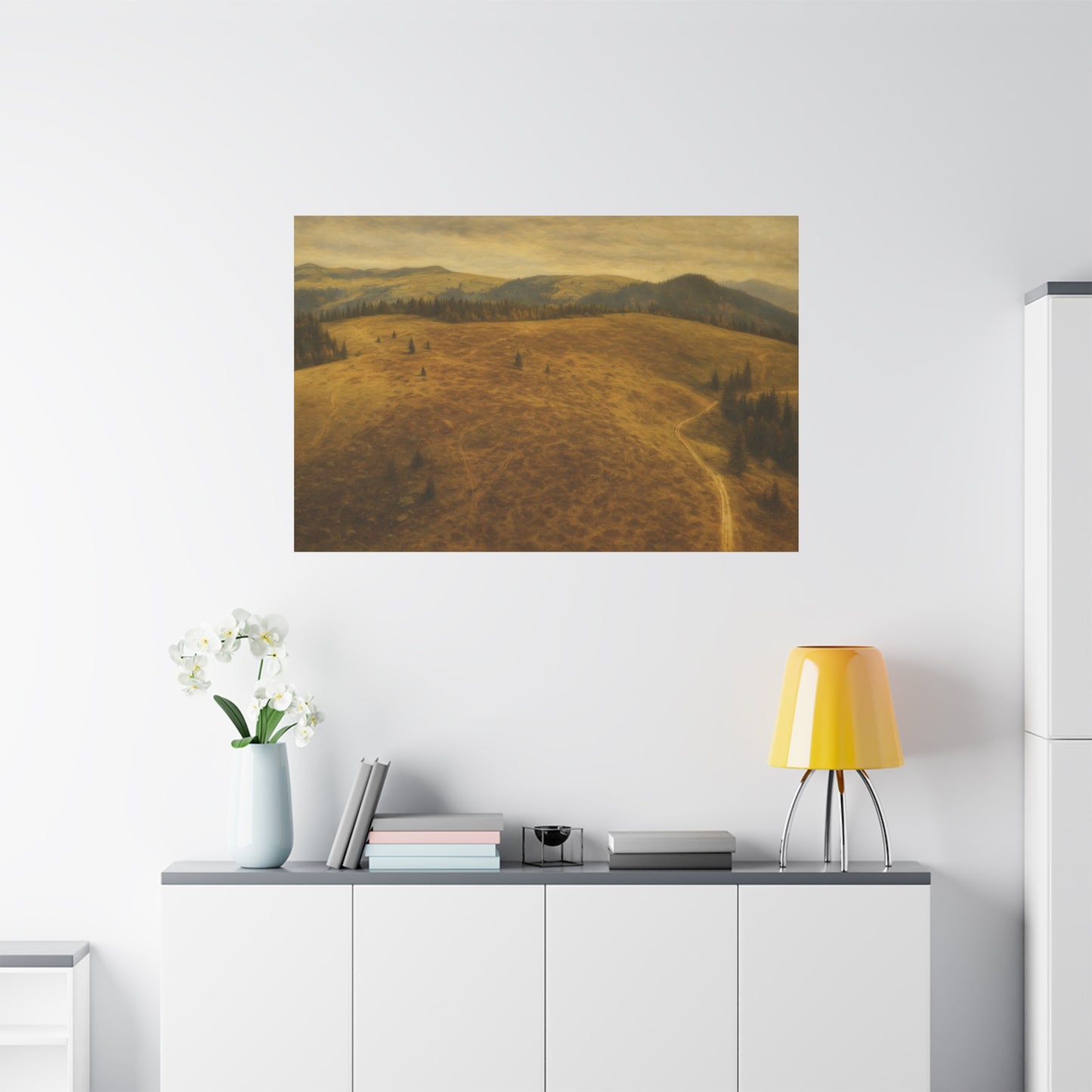 Stretched Canvas Art Print, Landscape Wall Decor, Nature Photography, Rustic Home Decor, Gifting, Earthy Art