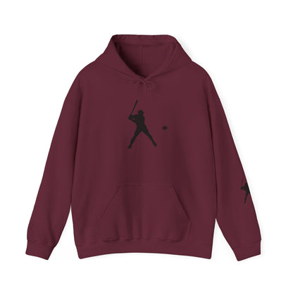 Baseball Themed Unisex Hoodie, Streetwear, Sports Fan Sweatshirt, Gift for Athletes, Casual Wear, Fall Fashion