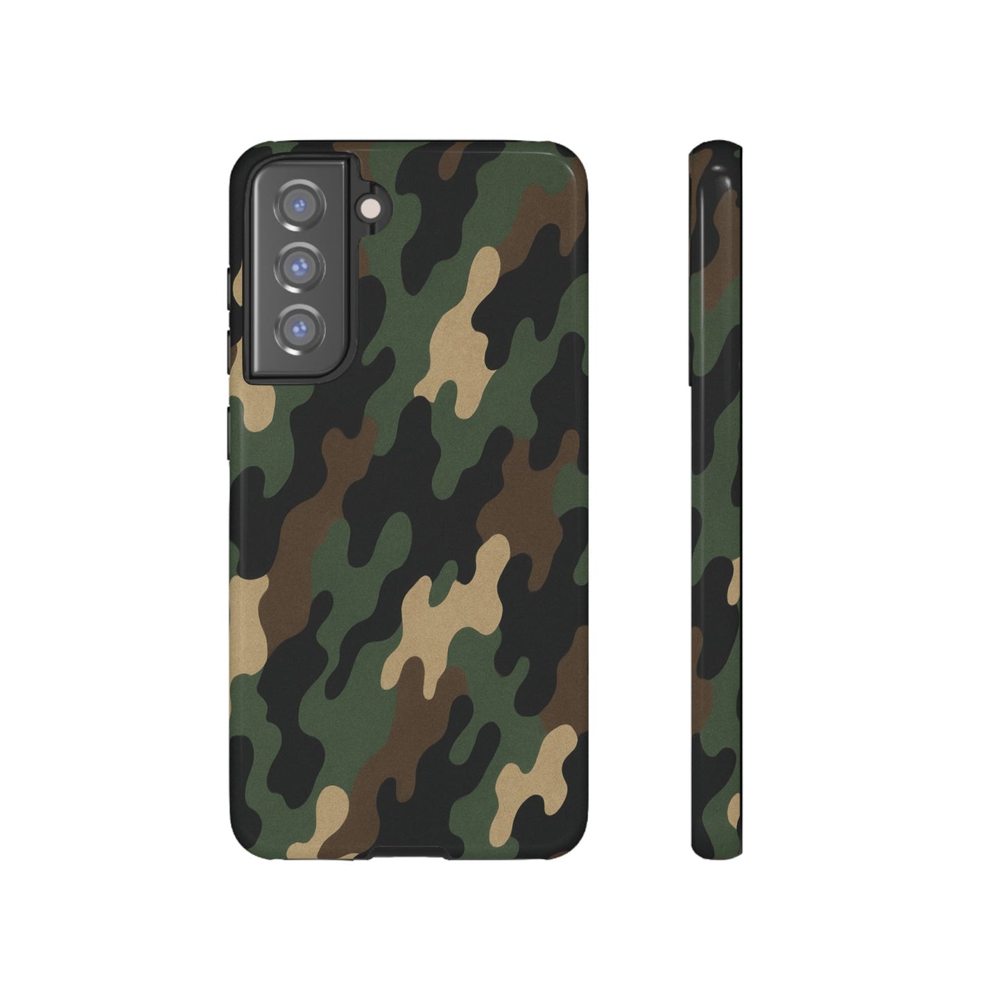 Camouflage Phone Case, Tough Cases, Military Style, Unique Phone Accessories, Gift for Him, Durable Phone Cover