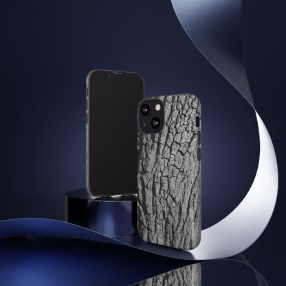 Rustic Bark Phone Case - Tough and Durable Protection