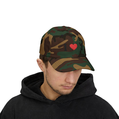 I Love Basketball Dad Cap, Casual Hat for Dads, Gift for Father's Day, Sports Lover Cap, Family Outing Accessory, Everyday Wear