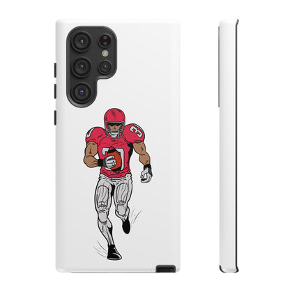 Football Player Tough Case, Sports Phone Cover, Athlete Gift, Tough Phone Case, Fall Sports, Football Lover's Accessory