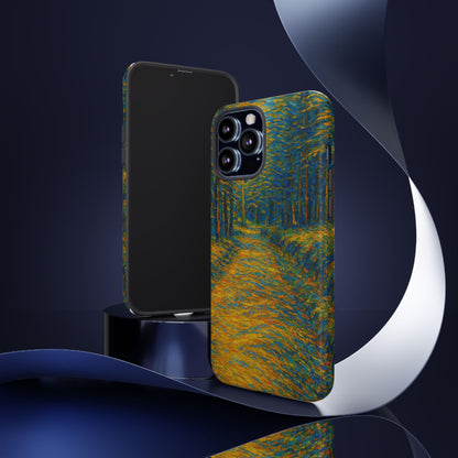 Artistic Phone Case for Nature Lovers, Tough Cases, Vibrant Design, Gift for Friends, Phone Accessories, Unique Artwork