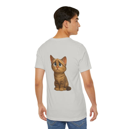 Adorable Cat Graphic Tee, Cute Pet Lover Shirt, Animal Lover Gift, Funny Cat Apparel, Birthday, Christmas, Everyday Use