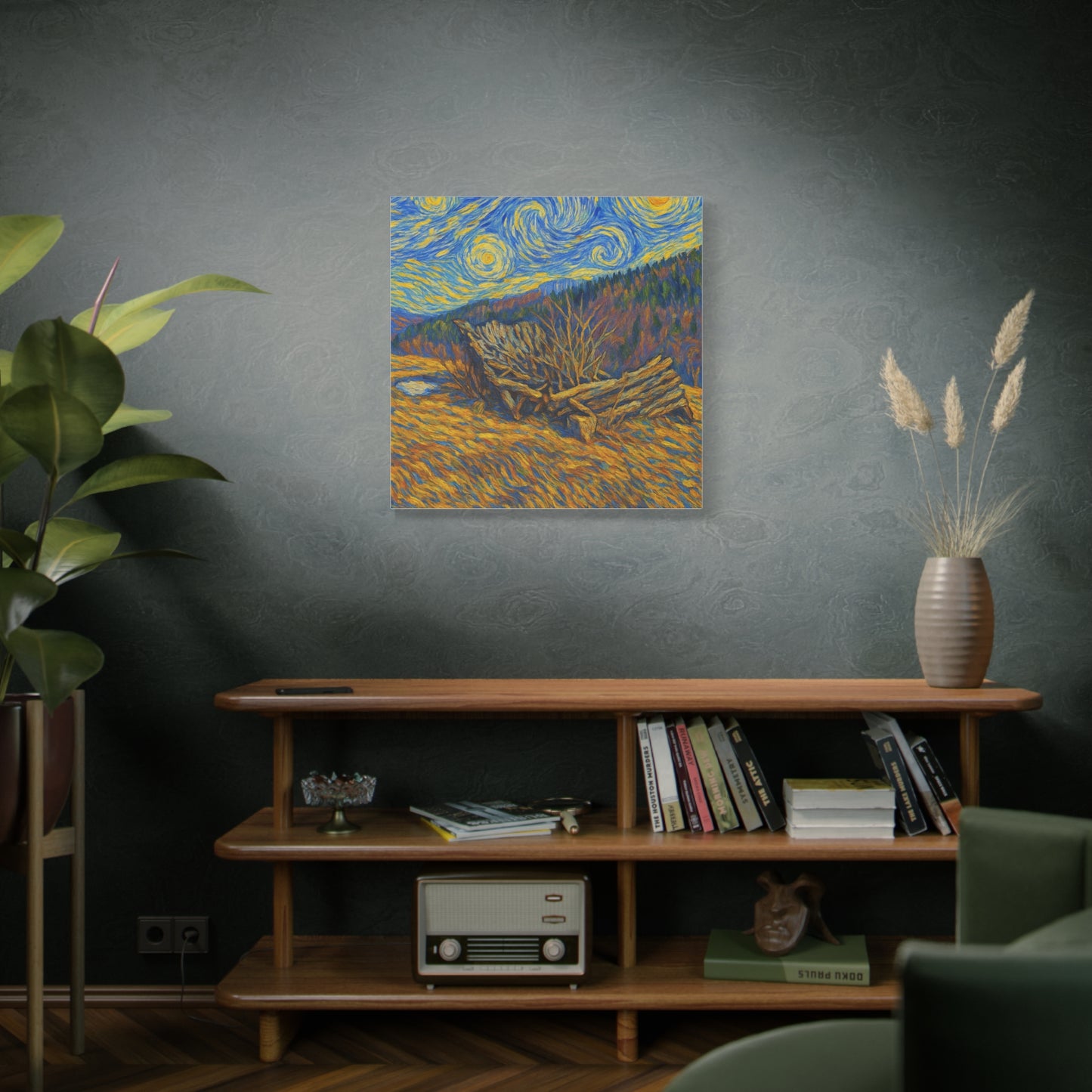 Artistic Van Gogh Style Canvas Wall Art, Nature Inspired Decor, Home Aesthetic, Gift for Art Lovers, Gallery Wall Piece, Living Room Decor, [...]