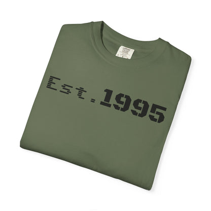 Vintage Est. 1995 T-Shirt, Retro Unisex Tee, Perfect Gift for Birthdays, Casual Wear, Nostalgic Apparel
