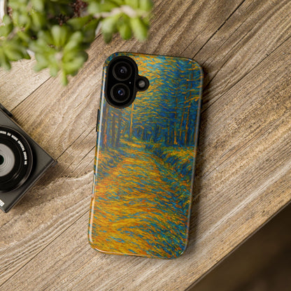 Artistic Phone Case for Nature Lovers, Tough Cases, Vibrant Design, Gift for Friends, Phone Accessories, Unique Artwork