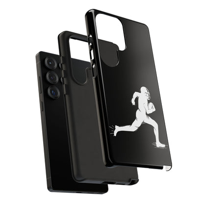 Football Player Phone Case, Tough Cases, Sports Phone Cover, Gift for Athletes, iPhone & Samsung Accessories, Running Player Design
