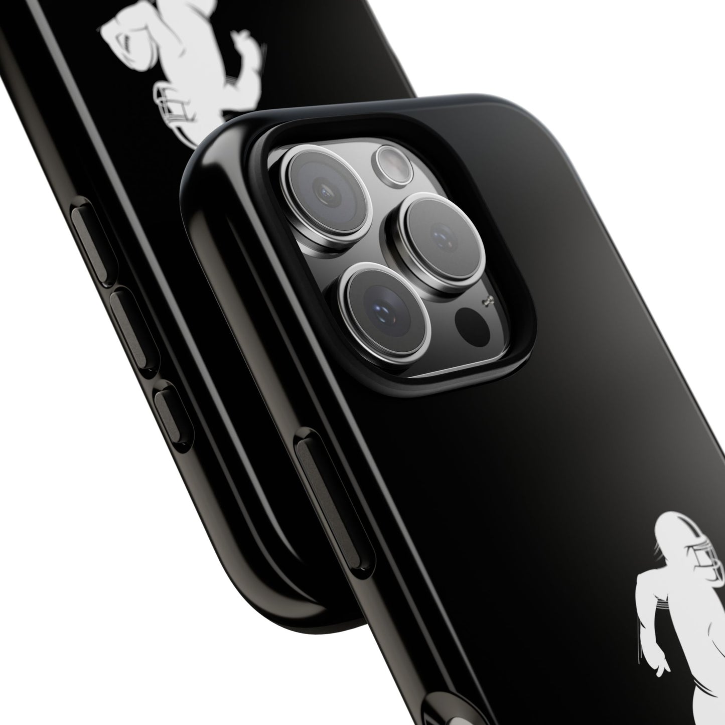 Football Player Phone Case, Tough Cases, Sports Phone Cover, Gift for Athletes, iPhone & Samsung Accessories, Running Player Design