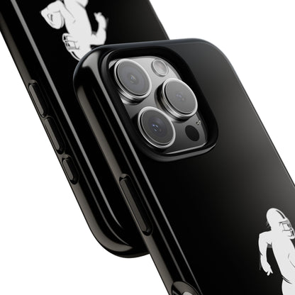 Football Player Phone Case, Tough Cases, Sports Phone Cover, Gift for Athletes, iPhone & Samsung Accessories, Running Player Design