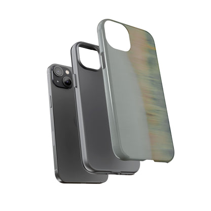 Tough Cases: Modern Abstract iPhone Case for Nature Lovers