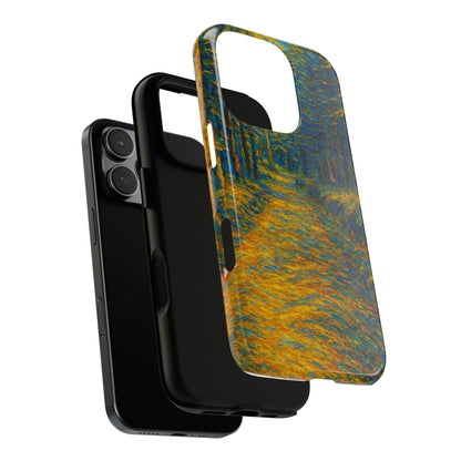 Artistic Phone Case for Nature Lovers, Tough Cases, Vibrant Design, Gift for Friends, Phone Accessories, Unique Artwork