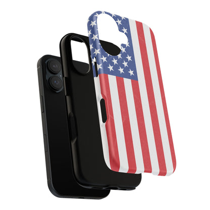 American Flag Phone Case - Patriotic Cell Cover, Tough Cases, USA Pride, Independence Day Gift, Veteran's Day, Phone Protection