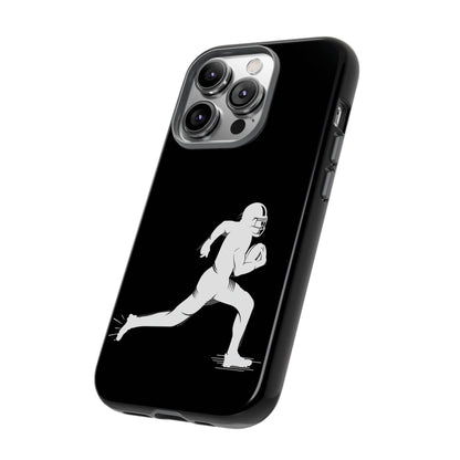 Football Player Phone Case, Tough Cases, Sports Phone Cover, Gift for Athletes, iPhone & Samsung Accessories, Running Player Design