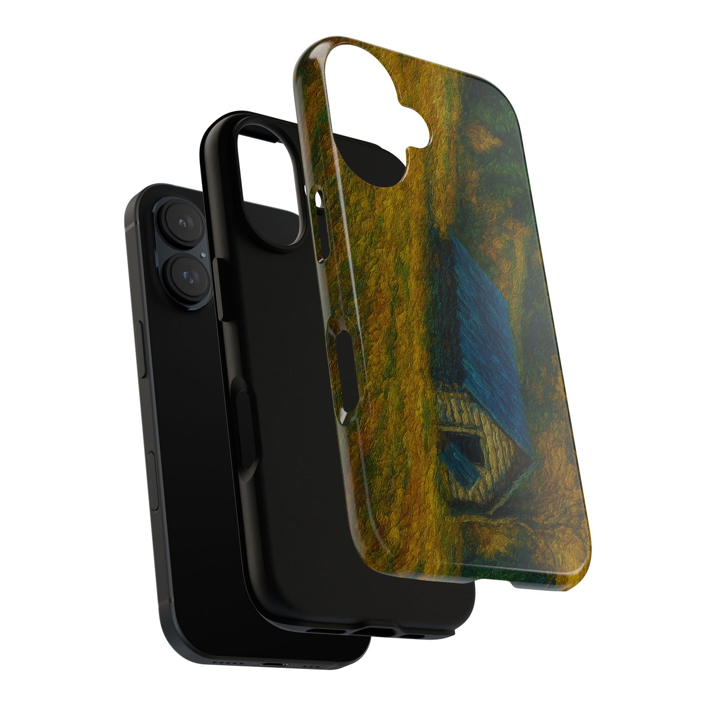 Artistic Phone Case by Tough Cases, Nature-Inspired Phone Protection, Unique Gift for Nature Lovers, Stylish Accessory, Fall Aesthetic