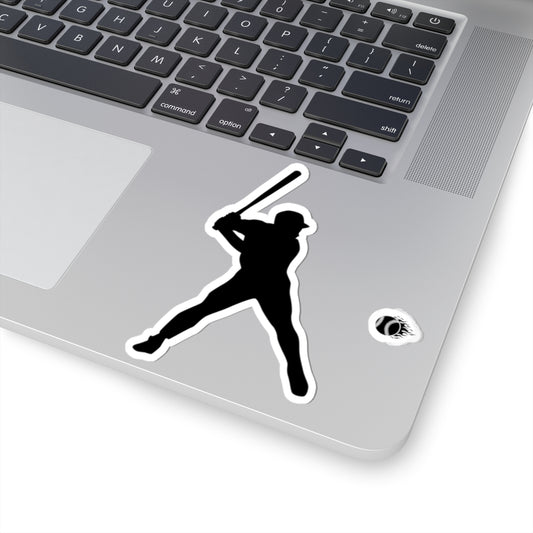 Baseball Kiss-Cut Stickers, Sports Decals, Laptop Stickers, Team Spirit Decor, Fun Gift for Athletes