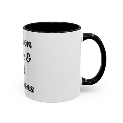 Funny Coffee Mug - "I Run on Coffee & Bad Decisions" - Perfect Gift for Coffee Lovers