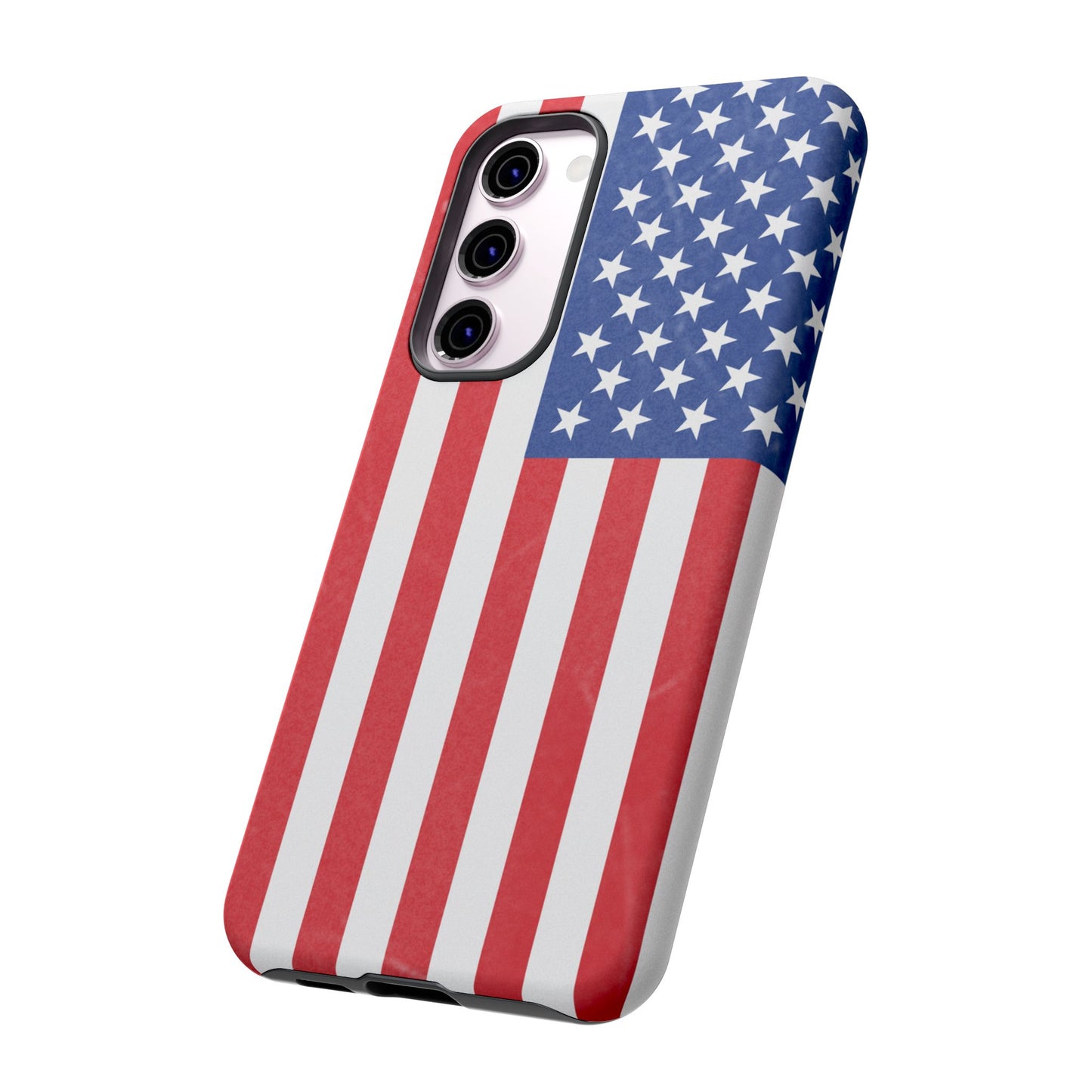 Patriotic Phone Case - Tough Cases for Veterans, USA Lovers, Independence Day, Memorial Day, Flag Design