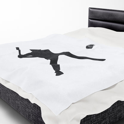 Baseball Player Plush Blanket | Soft Sports Throw, Cozy Gift for Athletes, Home Decor, Game Day Blanket, Perfect for Birthdays