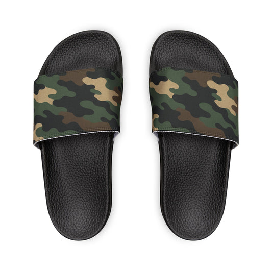 Camouflage Men's Slip-On Sandals | Casual Comfort Footwear for Summer, Beach Days, Outdoor Activities, Gifts for Him, Fashionable Slides - product image