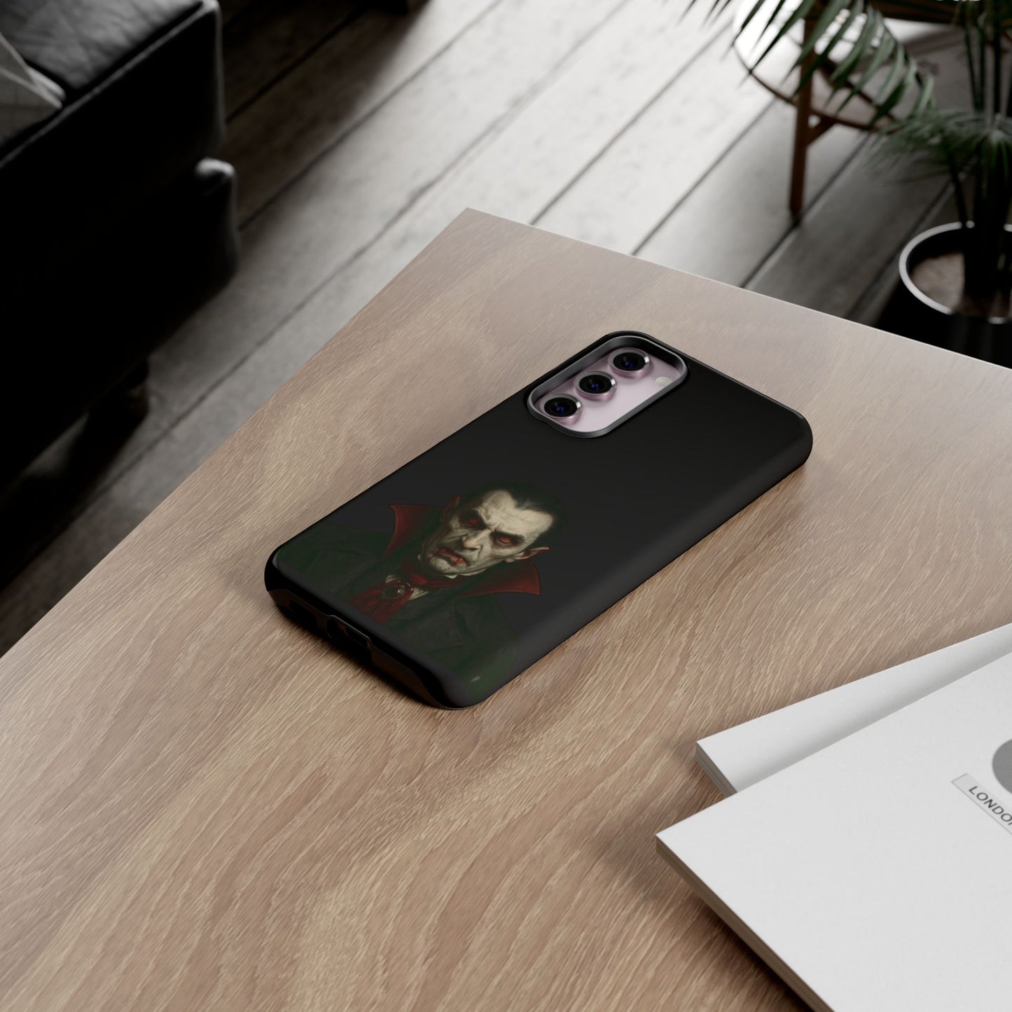 Vampire Phone Case - Tough Cases for Halloween, Gothic Decor, Gifts for Horror Fans, Spooky Accessories, Unique Cellphone Cover