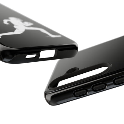 Football Player Phone Case, Tough Cases, Sports Phone Cover, Gift for Athletes, iPhone & Samsung Accessories, Running Player Design