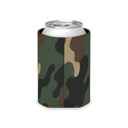 Camouflage Can Cooler | Beverage Insulator, Outdoor Parties, Gifts for Him, Hunting Accessories, Camping Gear