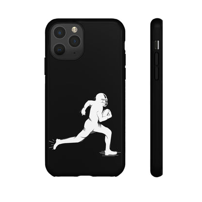 Football Player Phone Case, Tough Cases, Sports Phone Cover, Gift for Athletes, iPhone & Samsung Accessories, Running Player Design
