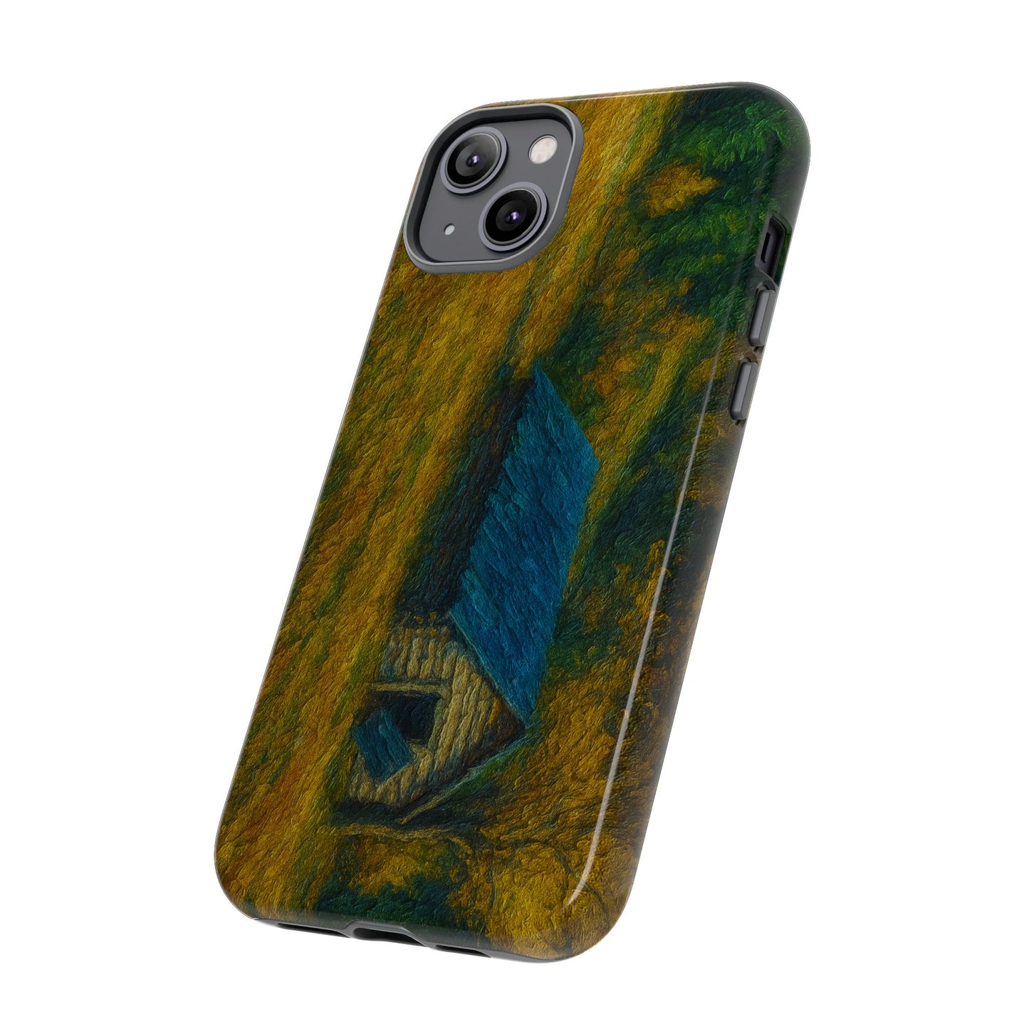 Artistic Phone Case by Tough Cases, Nature-Inspired Phone Protection, Unique Gift for Nature Lovers, Stylish Accessory, Fall Aesthetic