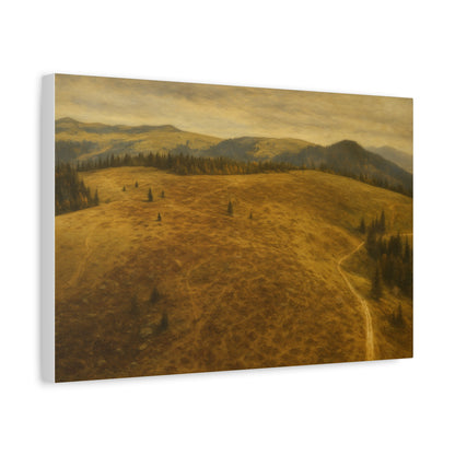 Stretched Canvas Art Print, Landscape Wall Decor, Nature Photography, Rustic Home Decor, Gifting, Earthy Art