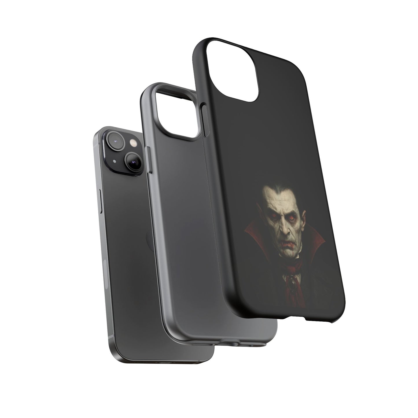 Vampire Phone Case - Tough Cases for Halloween, Gothic Decor, Gifts for Horror Fans, Spooky Accessories, Unique Cellphone Cover