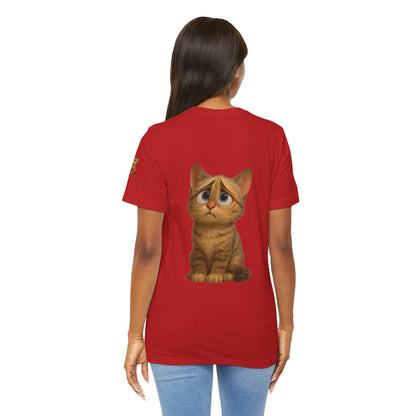 Adorable Cat Graphic Tee, Cute Pet Lover Shirt, Animal Lover Gift, Funny Cat Apparel, Birthday, Christmas, Everyday Use