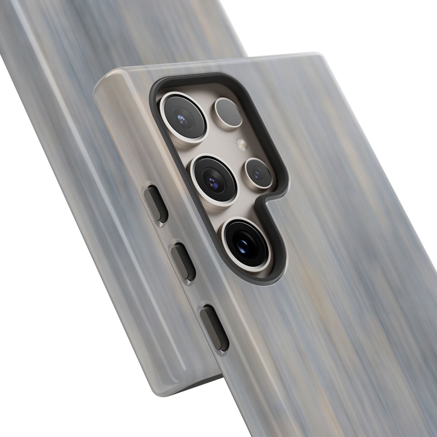 Stylish Tough Phone Case - Durable Protection with Modern Marble Design