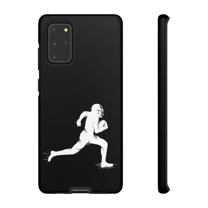 Football Player Phone Case, Tough Cases, Sports Phone Cover, Gift for Athletes, iPhone & Samsung Accessories, Running Player Design