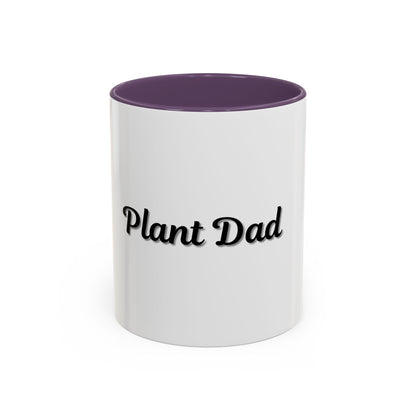 Plant Dad Accent Coffee Mug - Perfect Gift for Gardening Enthusiasts