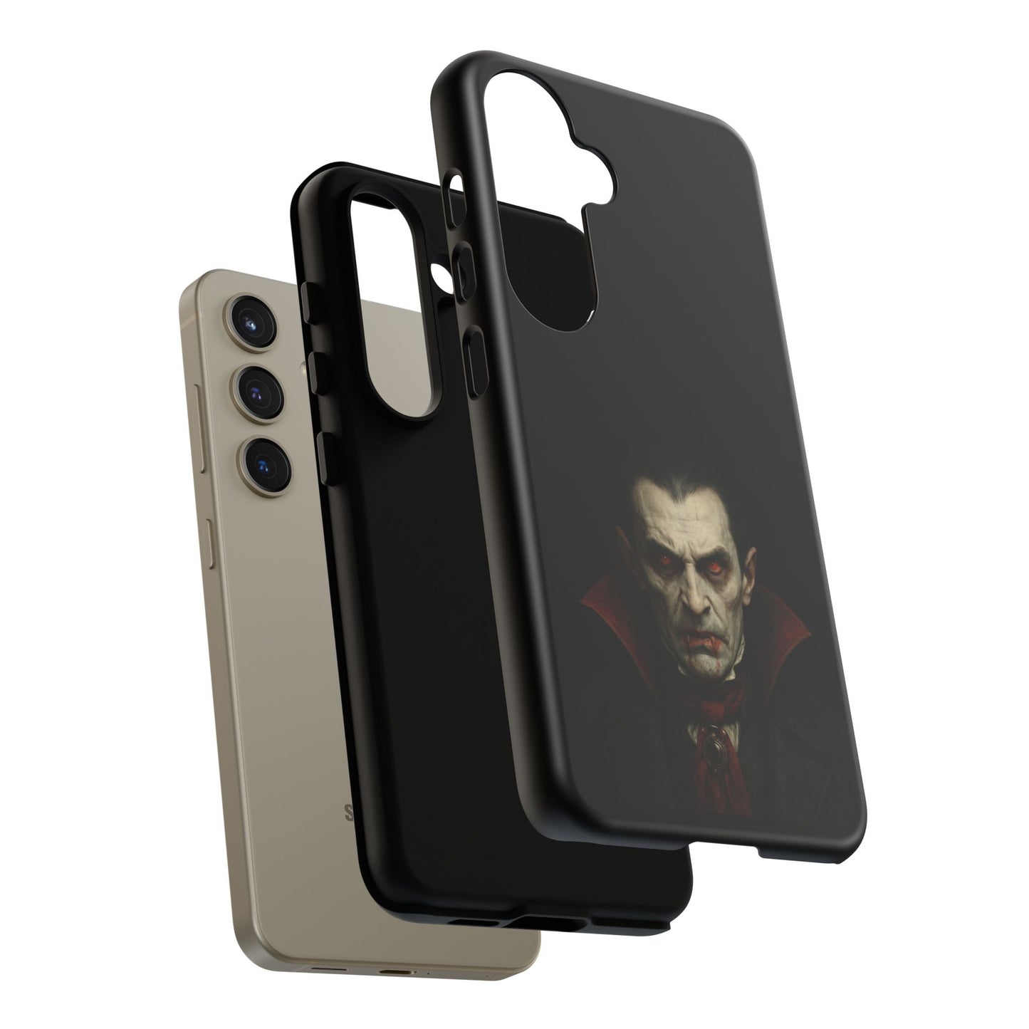 Vampire Phone Case - Tough Cases for Halloween, Gothic Decor, Gifts for Horror Fans, Spooky Accessories, Unique Cellphone Cover
