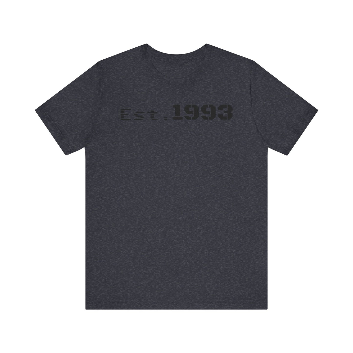 Est. 1993 Unisex Short Sleeve Tee - Perfect for Birthdays, Nostalgia, Casual Wear, Gifts, and Celebrations