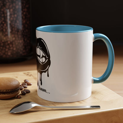 Vampire Lip Accent Coffee Mug - 11oz & 15oz - Unique Halloween Gift