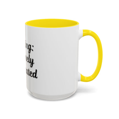 Funny Warning Coffee Mug - Extremely Caffeinated | Perfect Gift for Coffee Lovers