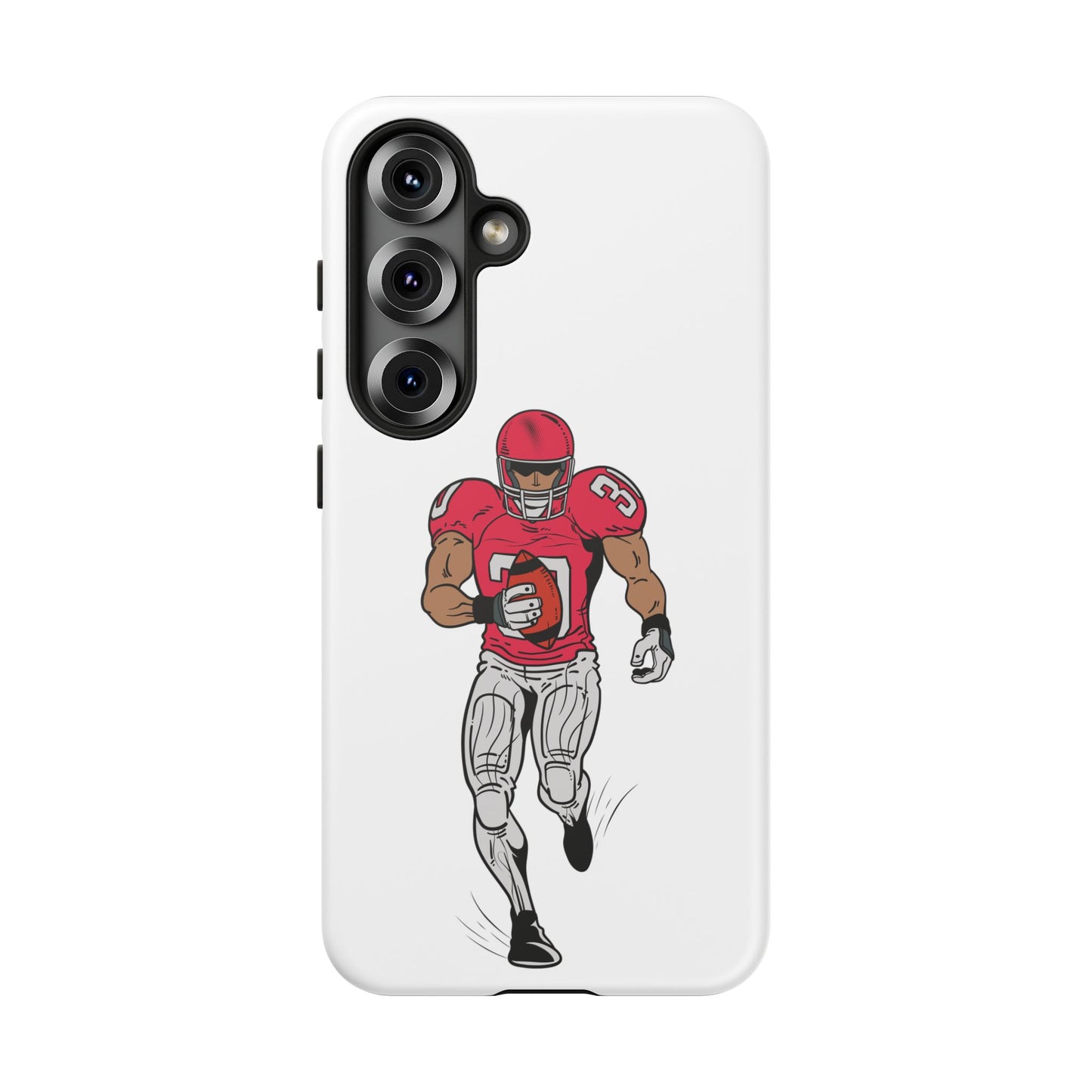 Football Player Tough Case, Sports Phone Cover, Athlete Gift, Tough Phone Case, Fall Sports, Football Lover's Accessory