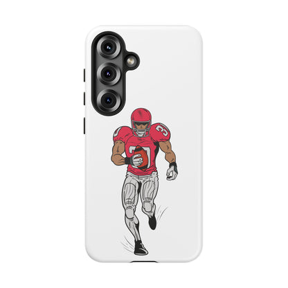 Football Player Tough Case, Sports Phone Cover, Athlete Gift, Tough Phone Case, Fall Sports, Football Lover's Accessory