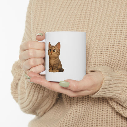 Stylish Ceramic Coffee Mug, Perfect Gift for Coffee Lovers, Funny Office Mug, Home Decor, 11oz and 15oz Options