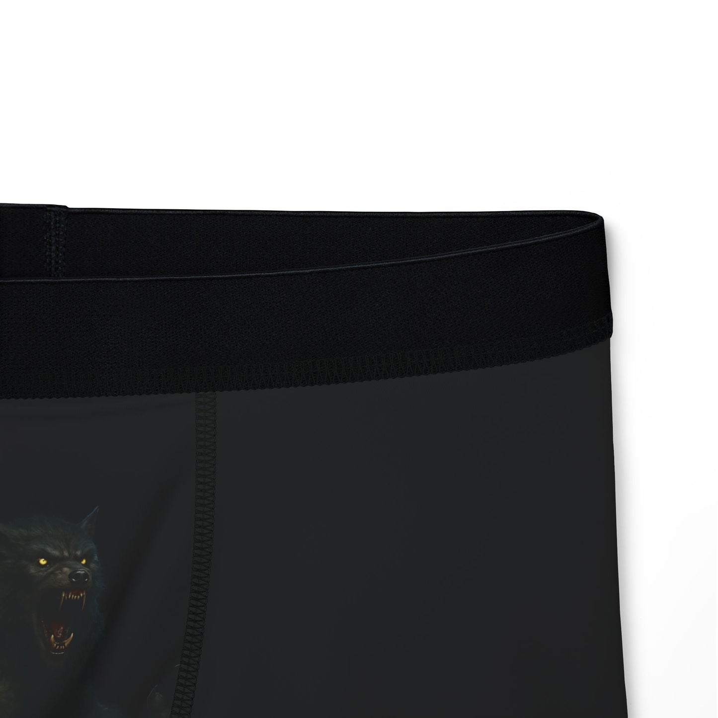 Werewolf Men's Boxers with Unique Designs, Men's Gift for Holidays, Stylish AOP Boxers, Fashionable Underwear for Men