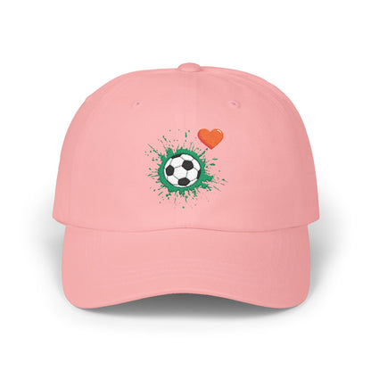 Soccer Love Dad Cap | Perfect Gift for Sports Lovers, Father's Day, Outdoor Events, Casual Wear, Adjustable Cap