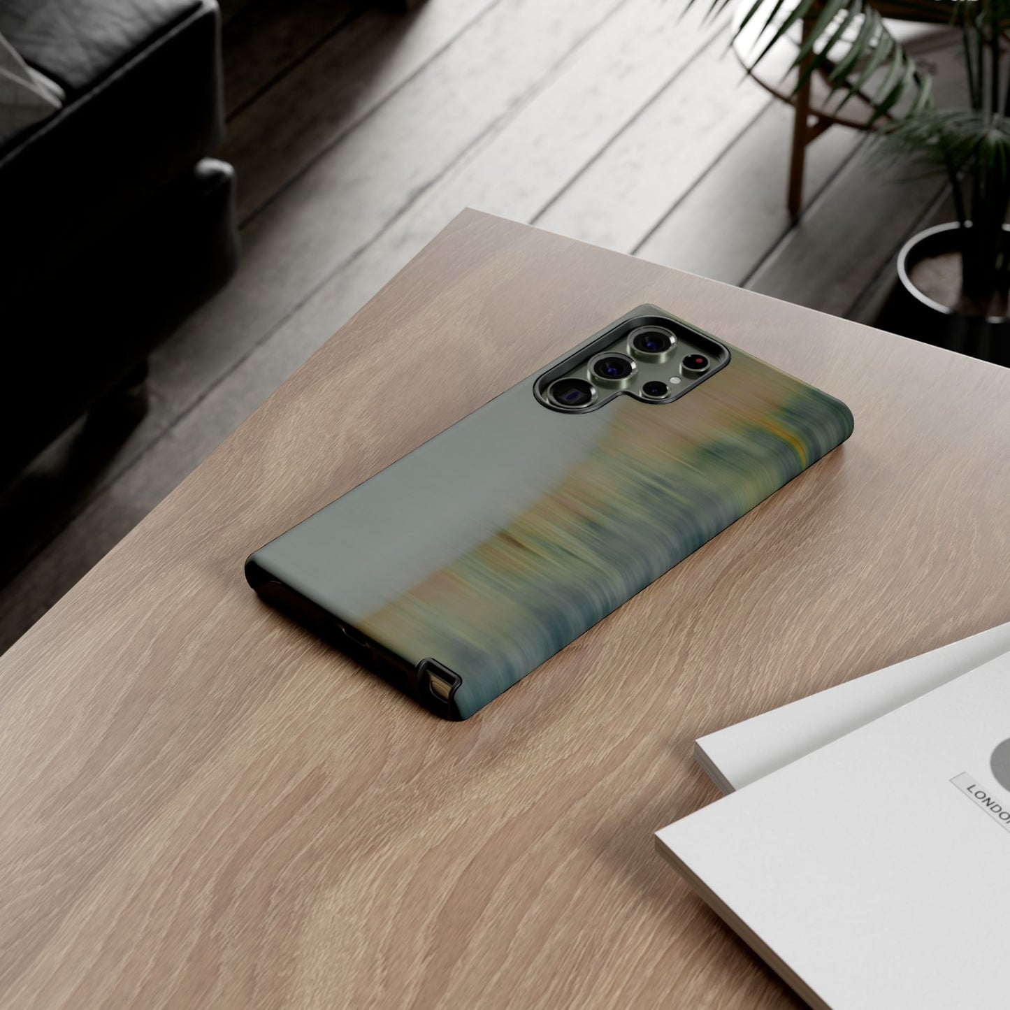 Tough Cases: Modern Abstract iPhone Case for Nature Lovers