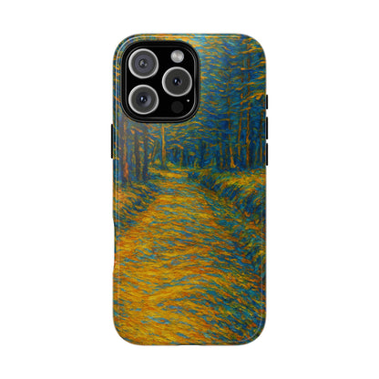 Artistic Phone Case for Nature Lovers, Tough Cases, Vibrant Design, Gift for Friends, Phone Accessories, Unique Artwork