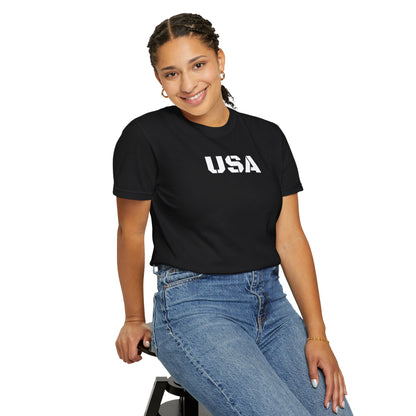 USA Vintage Unisex T-Shirt, Soft Cotton Tee, Casual Wear, Gifts for Her & Him, Summer Essentials, Independence Day Apparel