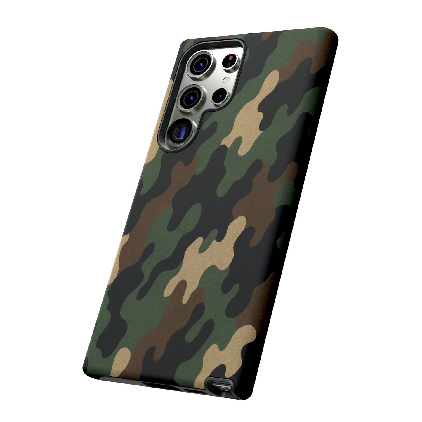 Camouflage Phone Case, Tough Cases, Military Style, Unique Phone Accessories, Gift for Him, Durable Phone Cover