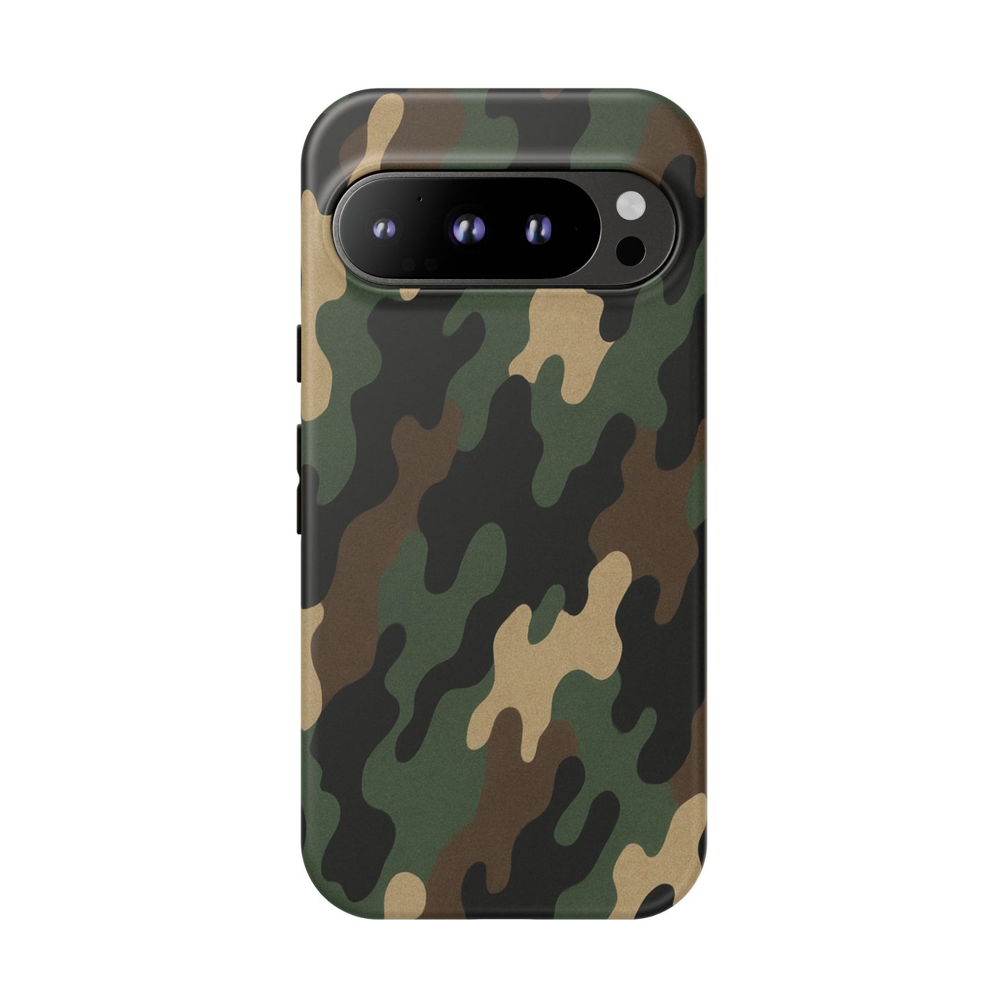 Camouflage Phone Case, Tough Cases, Military Style, Unique Phone Accessories, Gift for Him, Durable Phone Cover