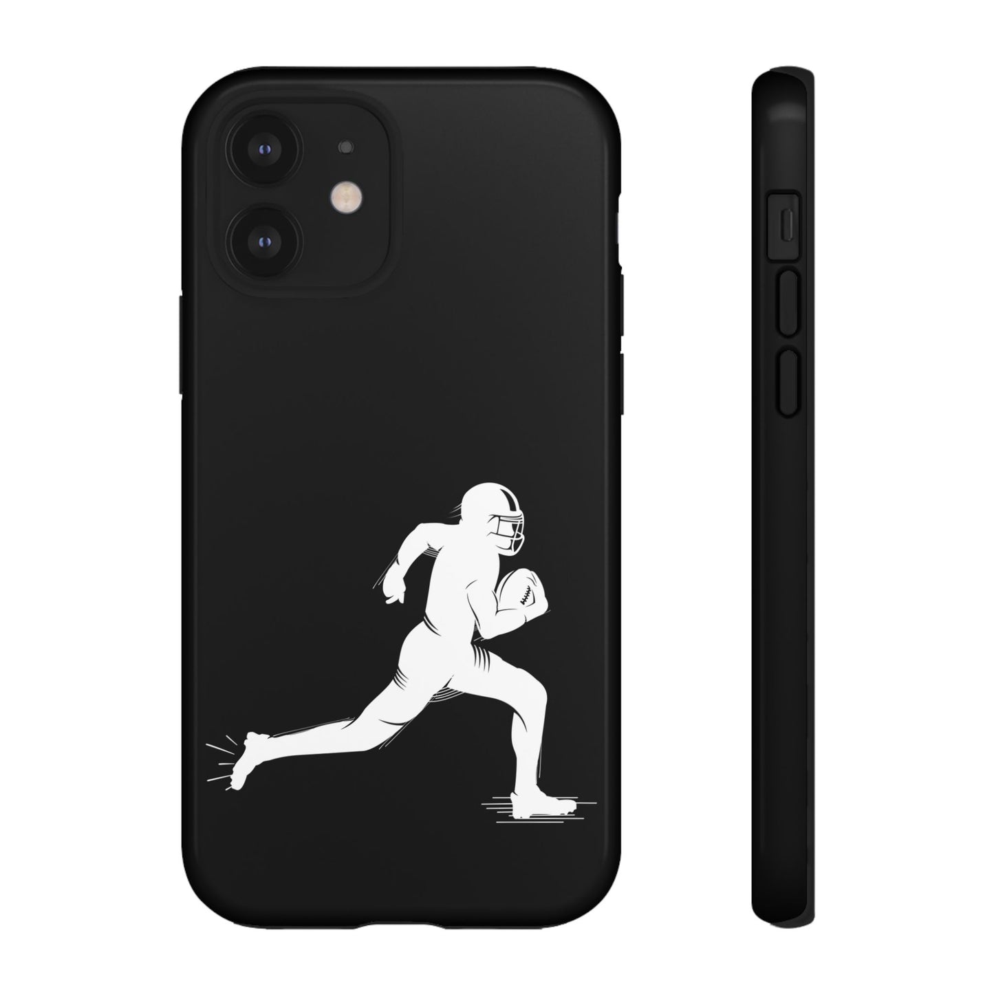 Football Player Phone Case, Tough Cases, Sports Phone Cover, Gift for Athletes, iPhone & Samsung Accessories, Running Player Design